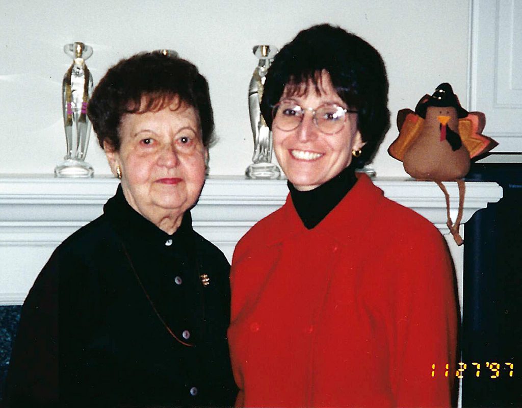 Bonnie Burman and her Mom