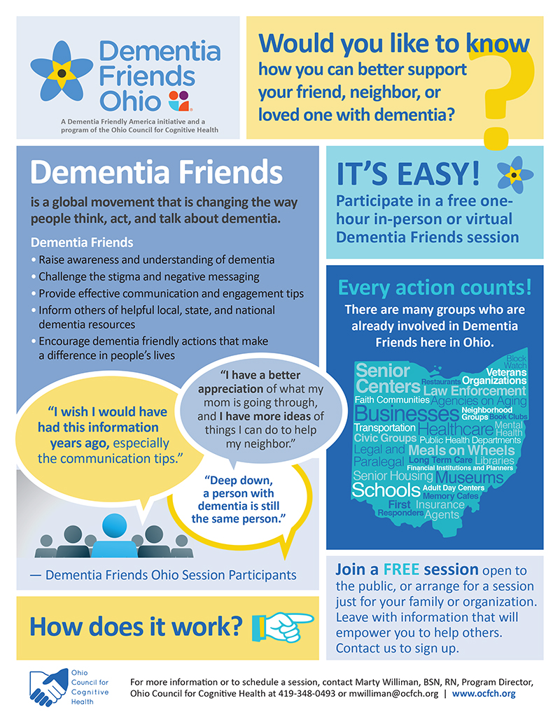 Dementia Friends Ohio Info