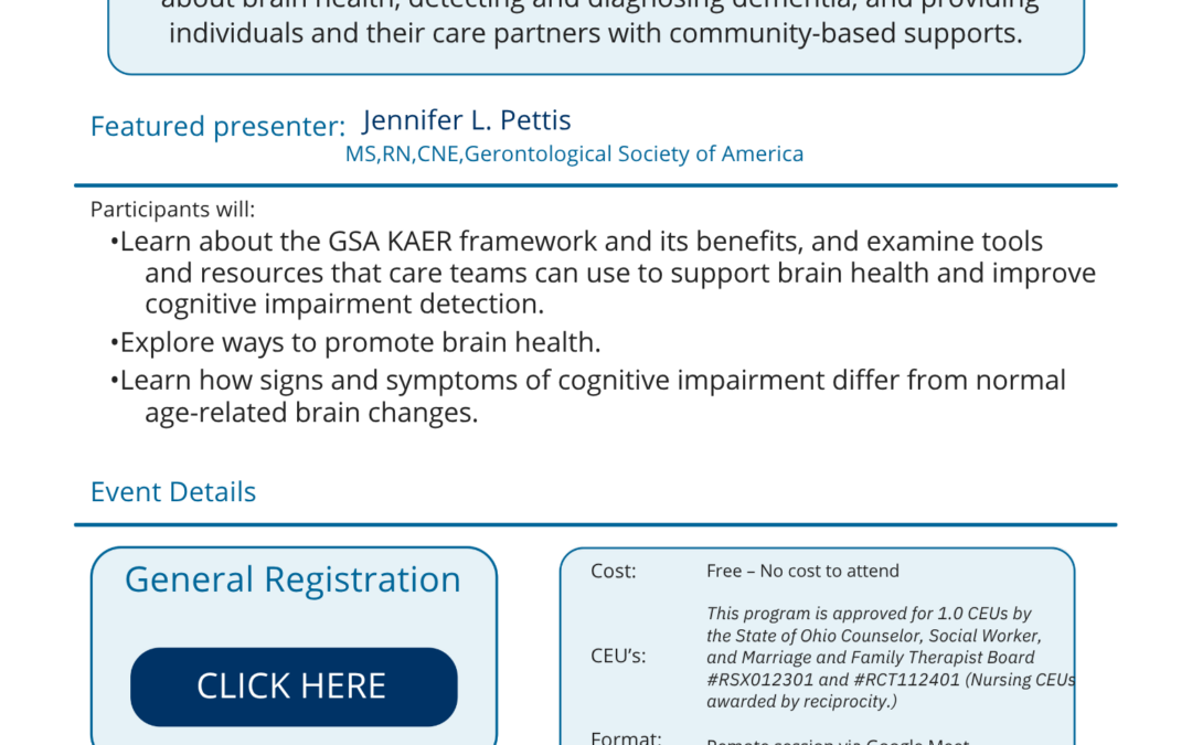 Free Brain Health Training