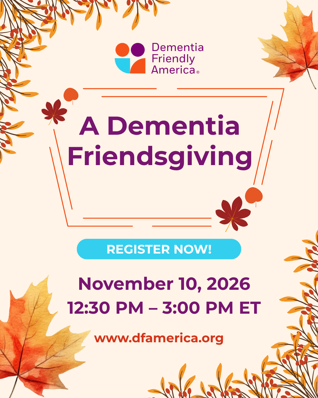 Dementia Friendsgiving 2026
